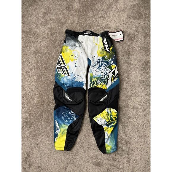 Vintage women's Racing sweatpants FLY RACING KINETIC WOMEN'S OVER Size‎ US 2 - Picture 1 of 9